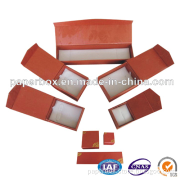Luxury Paper Jewelry Box with Foam Insert